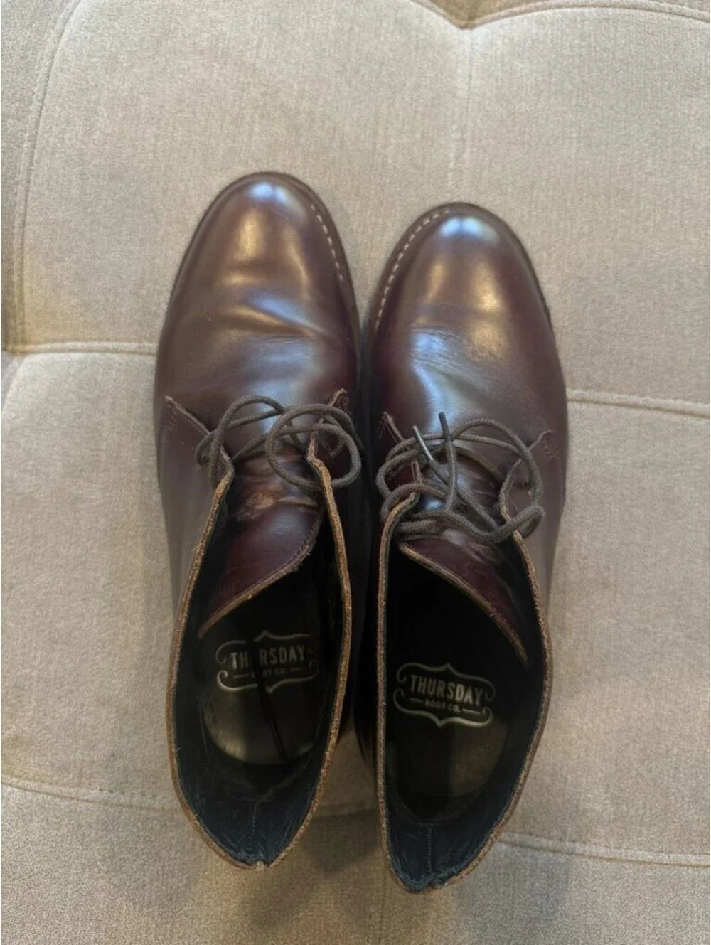 Thursday Boot Co Scout Chukka Boots Mens 8 Brown Leather